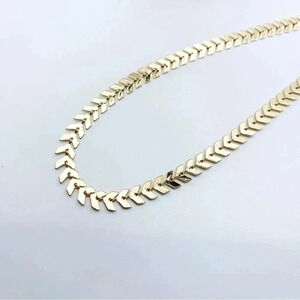 Leaves Choker 18k Gold Plated BEST SELLER